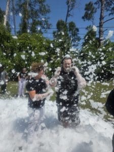 Bubbles and students